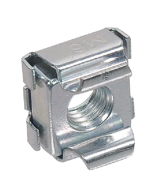 Kramp Cage Nut M6 1.7-2.7 Zinc-Pl. Scns61826