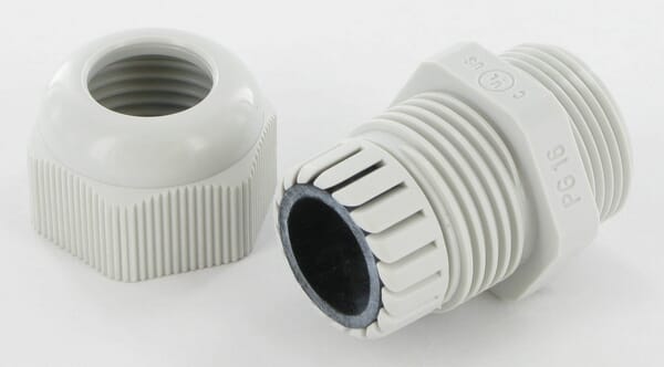 Jacob Grey Cable Gland Pg16; Pa; Skvpg16