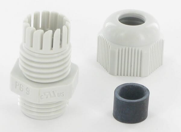 Jacob Grey Cable Gland Pg9; Pa; Skvpg9
