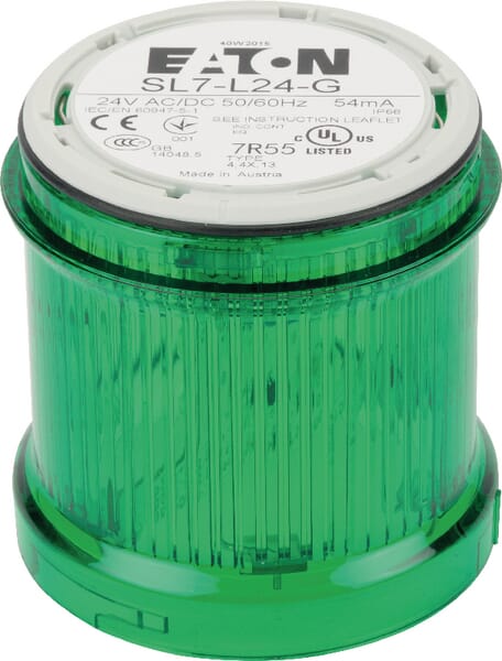 Eaton Light/Green Led Sl7l24g