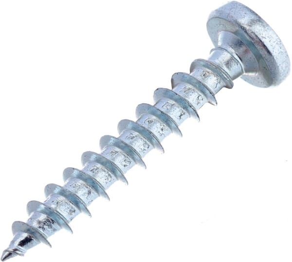 Kramp Wood Screw 4X25mm Pz2 Pan Head, Spl425p200