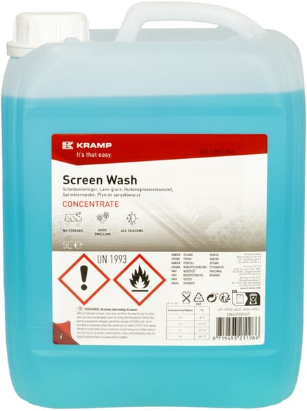 Kramp Screen Wash Concentrate 5L Sw601005kr