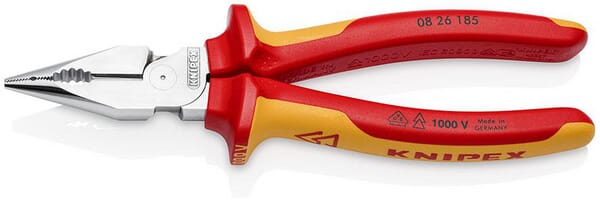 Knipex Needle-Nose Combination Plier 185Mm Vde Ta0826185
