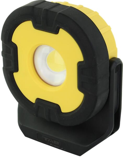 Battery 10W LED work light 180° tiltable, 1200Lm