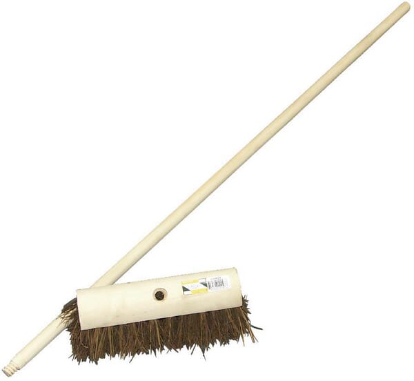 Unbranded Broom handle, threaded, Bassine 10" TO3022