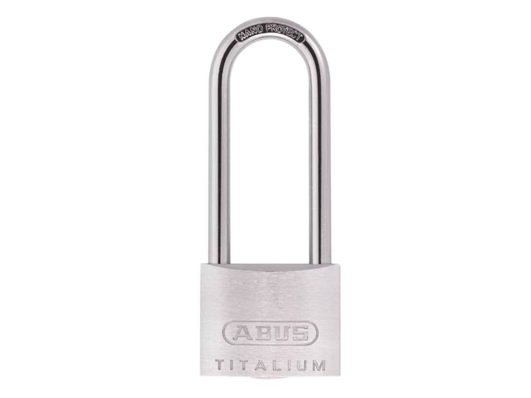 Abus Mechanical Abus 80Ti Titalium Padlock 63Mm Long Shackle 10056572-01