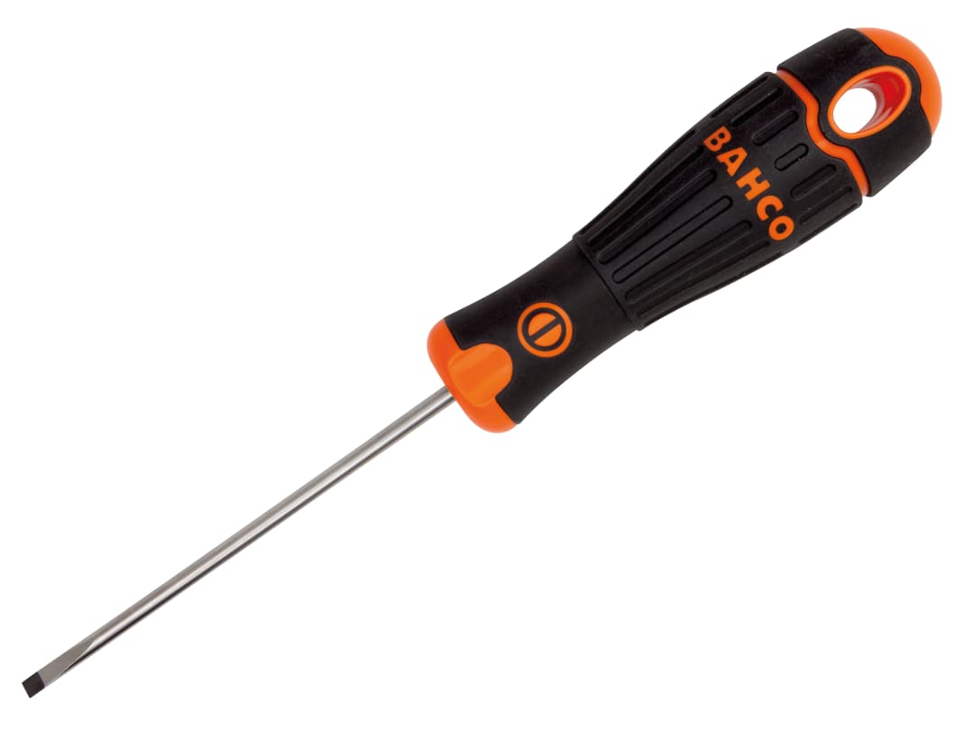 Bahco Black Bahcofit Slotted Screwdriver 5.5 X 300Mm B191.055.300