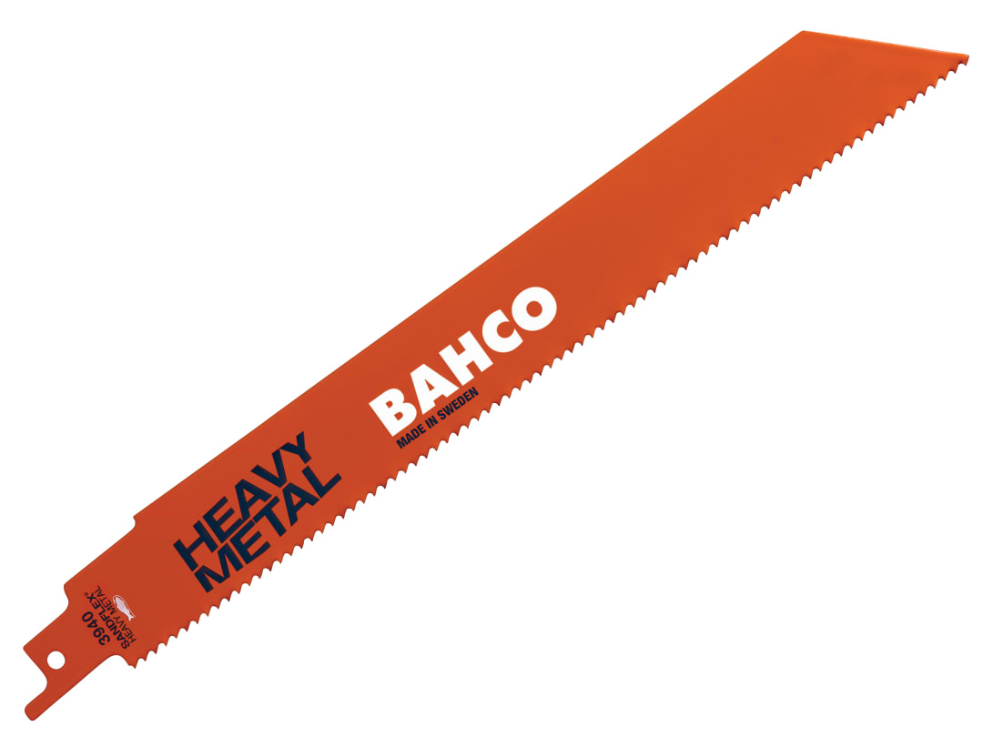 Bahco 3940 Heavy Metal Reciprocating Blade 150Mm 18 Tpi (Pack 5) 3940-150-18-Hst-5P