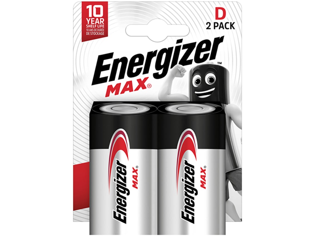 Energizer® Energizer Max Alkaline D Batteries X2 S15275