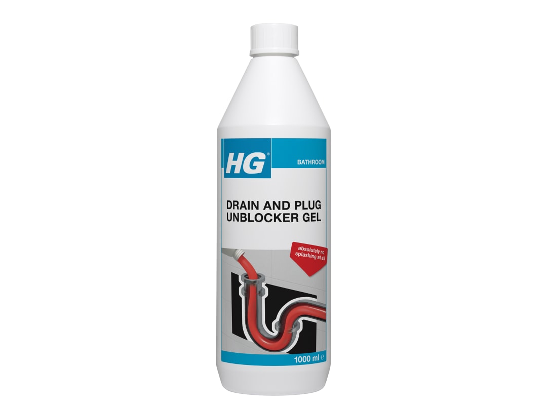 H G Hg Drain & Plug Unblocker Gel 1 Litre 540100106
