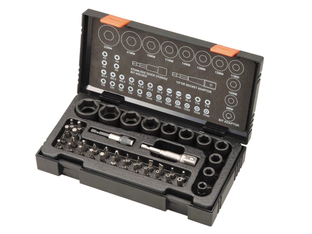 Hikoki 41 Piece 1/2In Impact Socket & Bit Set 752500