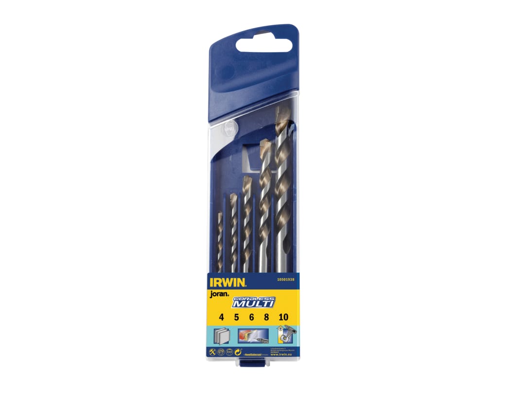 Irwin® Irwin Cordless Multi-Purpose Drill Bit Set, 5 Piece 10501938