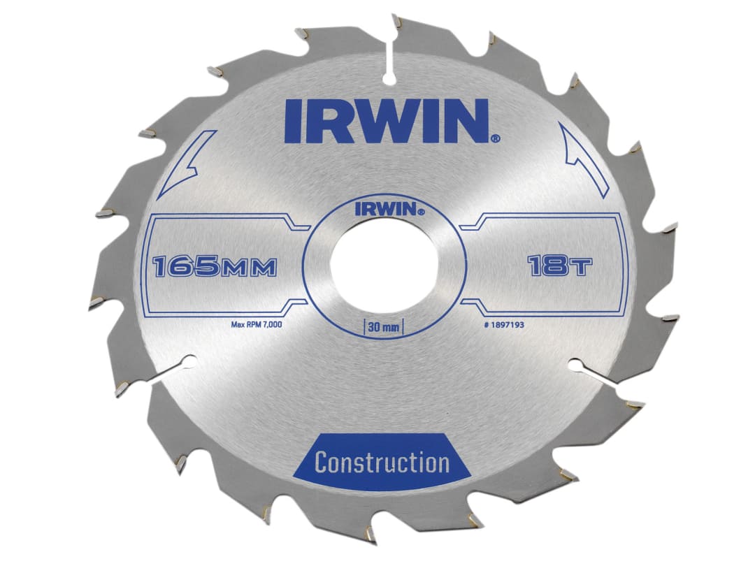 Irwin® Irwin Construction Circular Saw Blade 165 Mm 1897193