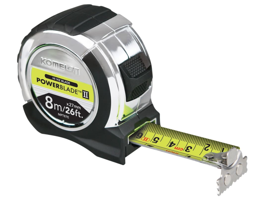 Komelon Powerblade Ii Pocket Tape 8 M Mpt87e