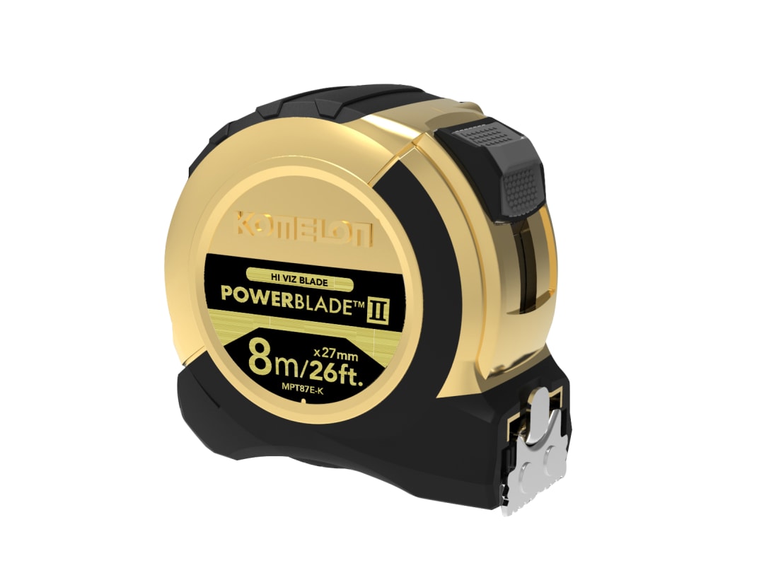 Komelon Gold Pocket Tape 8M/26Ft 27Mm Width Mpt87eg