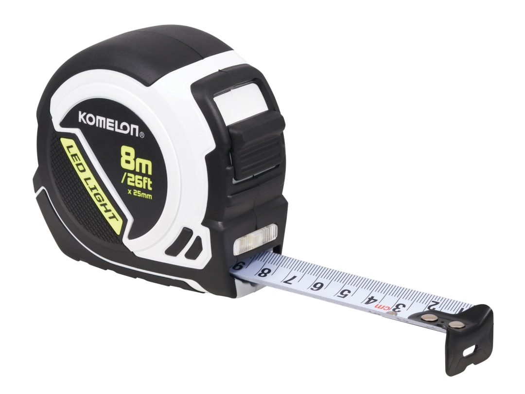 Komelon Light Led Tape Measure 8 M Pld85