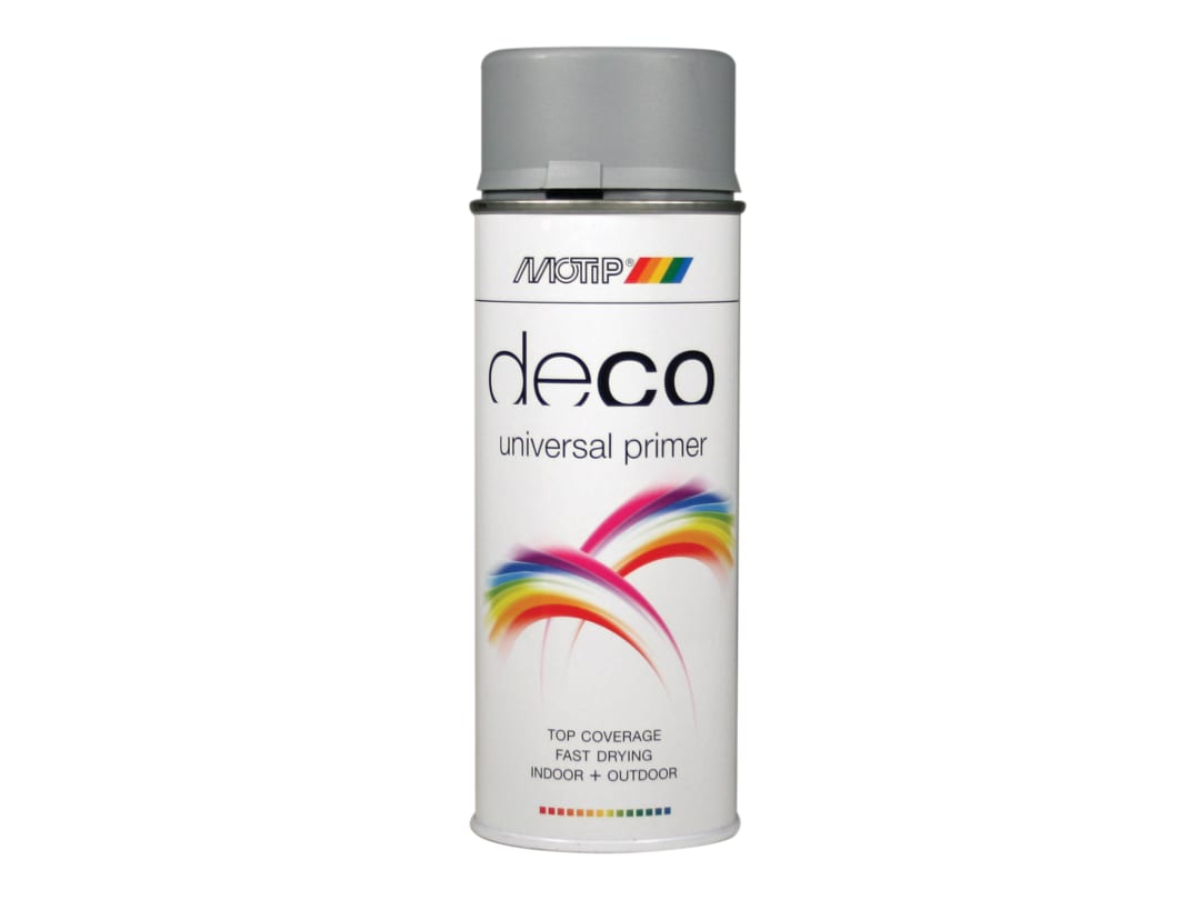 Motip® Grey Motip Deco Spray Primer 400Ml 01612