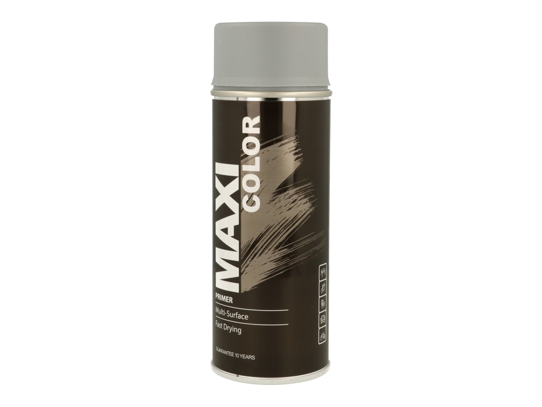 Maxicolor Grey Spray Paint Primer 400Ml Mx0001