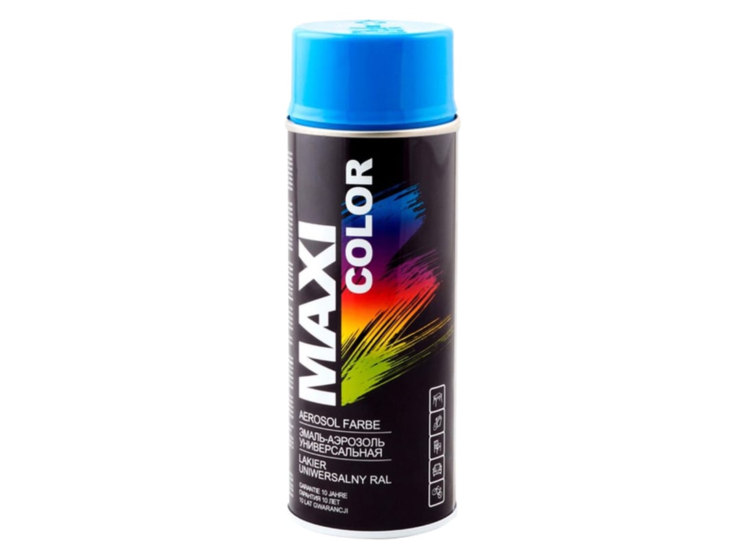 Maxicolor Sky Blue Spray Paint Gloss 400Ml Mx5015