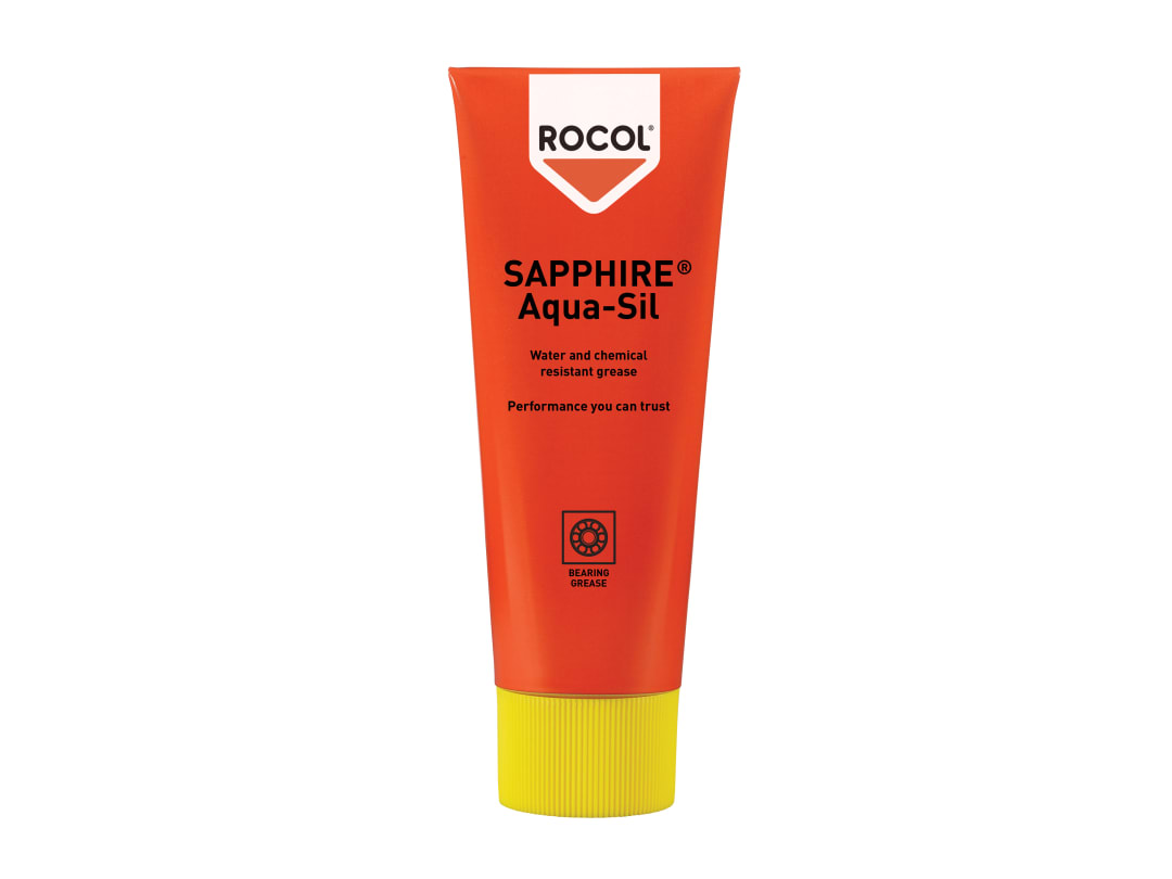 Rocol Sapphire Aqua-Sil Bearing Grease Tube 85G 12251