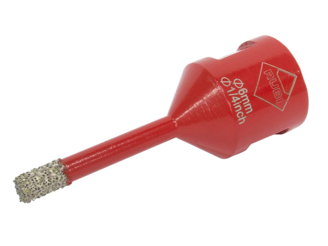 Rubi Tiling Tools Rubi Dry Cut Diamond Drill Bit 6 Mm 05988
