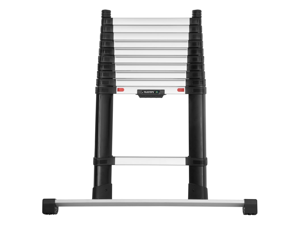 Telesteps Red Prime Line Telescopic Ladder 3.5 M With Stabiliser Bar 72235-681