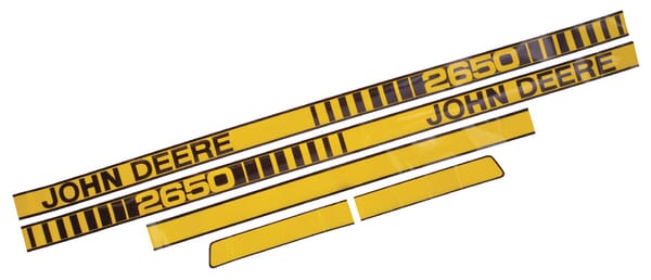 Non Original Sticker Set "John Deere 2650" Tr2650jd