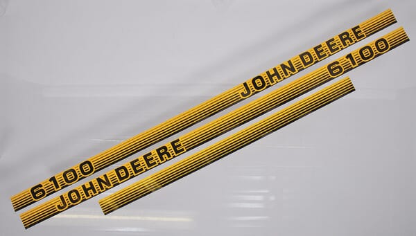 Non Original Sticker Set "John Deere 6100" Tr6100jd