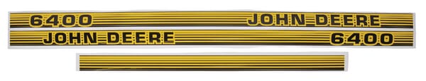 Non Original Sticker Set "John Deere 6400" Tr6400jd
