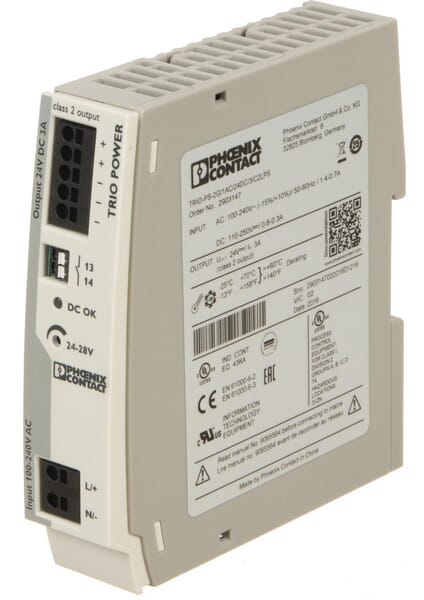 Phoenix Contact Power Supply Triops2g1ac24dc3