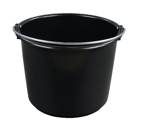 Black Bucket Heavy Duty 20L, Tz8195