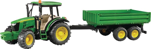 Bruder John Deere 5115M With Trailer U02108