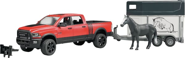 Bruder Ram Power Truck+Horse Trailer U02501
