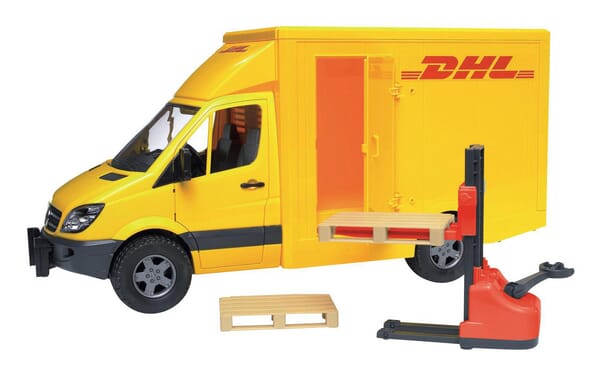 Bruder Mb Sprinter With Pallet Truck U02534