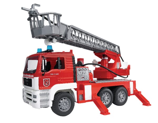 Bruder Fire Engine With Ladder And Sound Module U02771