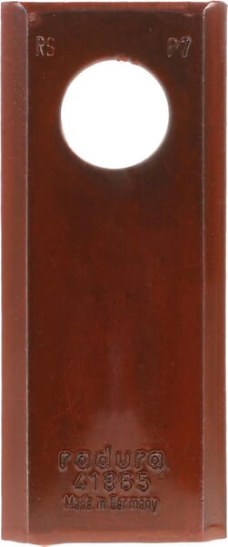 Schumacher Mower Blade Lh/Rh 96X40x3mm Bore Diameter 19Mm Suitable For Deutz Fahr/Fella/Claas/Krone/Kuhn/Niemeyer/Pöttinger/Pz 25 Pack Vf16608175kr