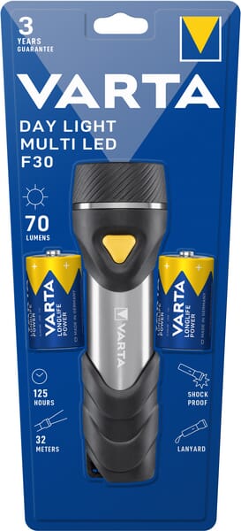 Varta Consumer Batteries Light Torch Day Multi Led F30 Vt17612