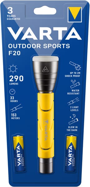 Varta Consumer Batteries Torch 5 W Led 2 Aa Vt18628