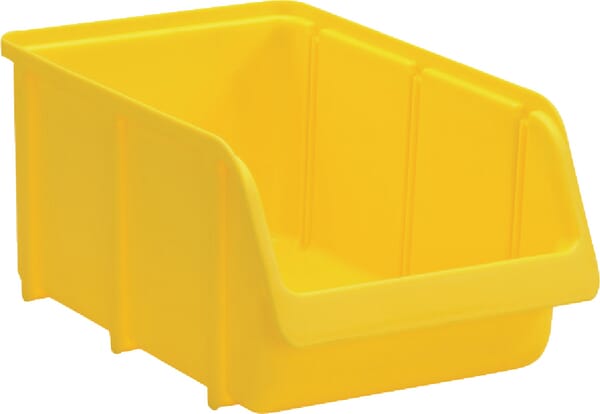 Hünersdorff Yellow Storage Box 205X335x155mm, 7L Capacity, Polypropylene, Linbin No.4 By We6742