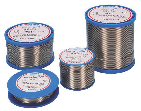 Felder Tin Solder Sn99,3Cu0,7 2Mm 250G Wp18942020