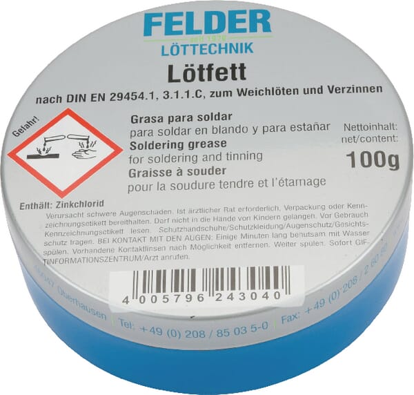 Felder Solder Grease 100 G Wp243100501