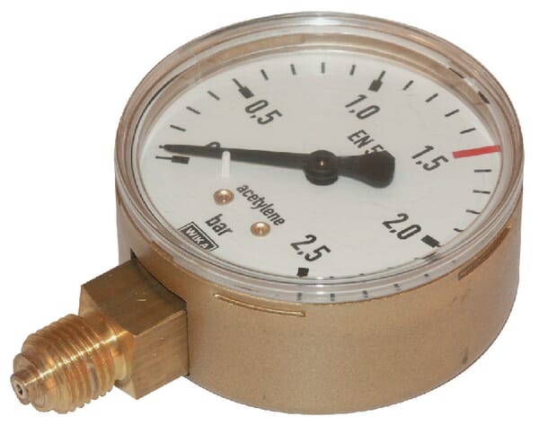 Ewo Pressure Gauge Acetylene 0-2.5Bar Wp85163
