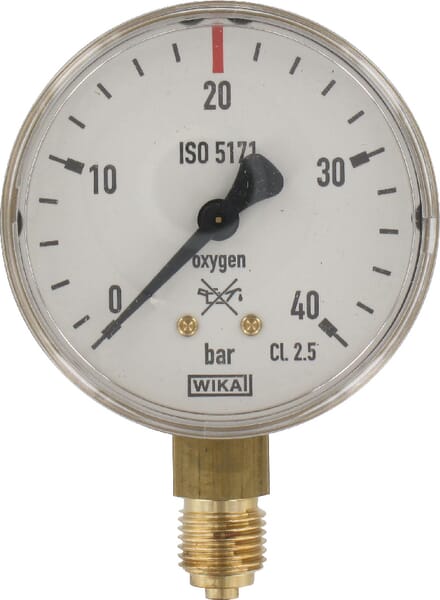 Ewo Pressure Gauge Oxygen 0-40Bar Wp85166