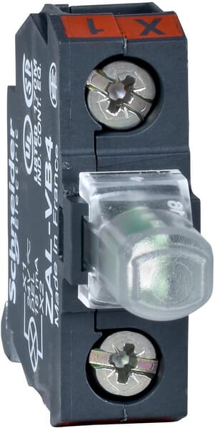 Schneider-Electric White Led ,24V Ac/Dc Zalvb1