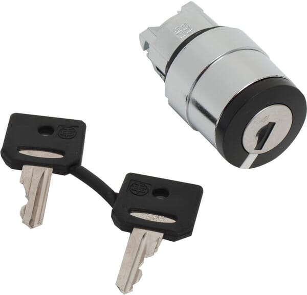 Schneider-Electric Key Switch Head, Key 458A Zb4bg410