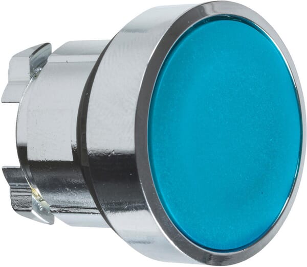 Schneider-Electric Blue Press Button Stay Put Zb4bh06