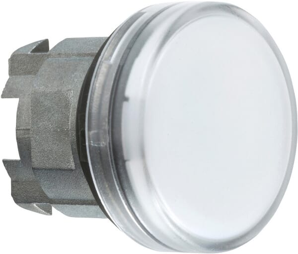 Schneider-Electric Light/White Pilot Head Zb4bv013