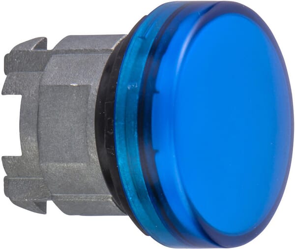 Schneider-Electric Light/Blue Pilot Head Zb4bv063