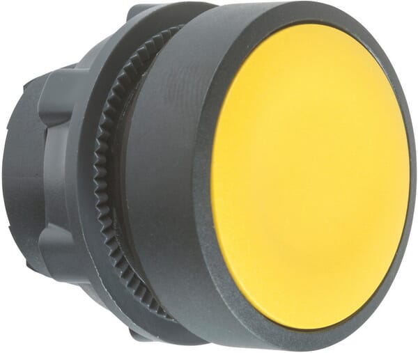 Schneider-Electric Yellow Press Button Zb5aa5