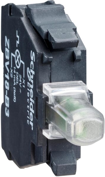 Schneider-Electric White Led Element, 230-V Ac Zbvm1